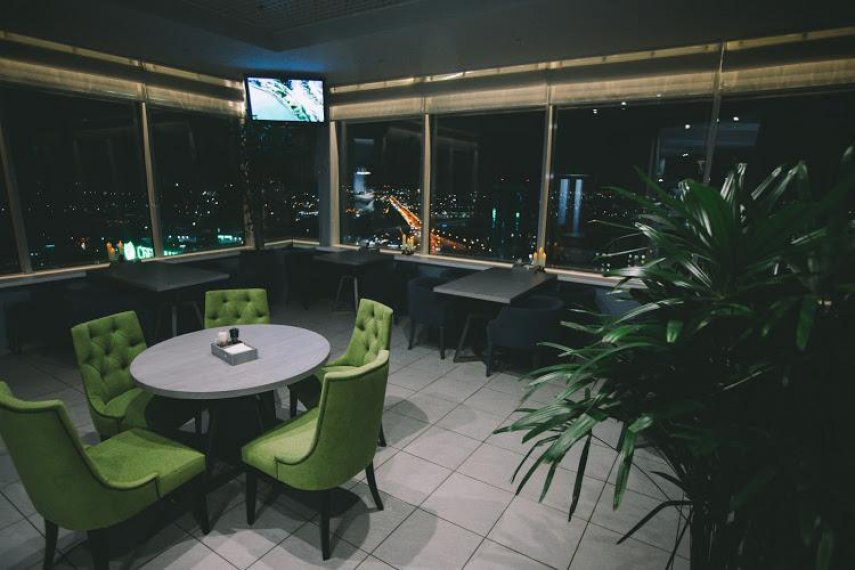 НГ банкеты с программой в панорамном ресторане "SKY LOUNGE"