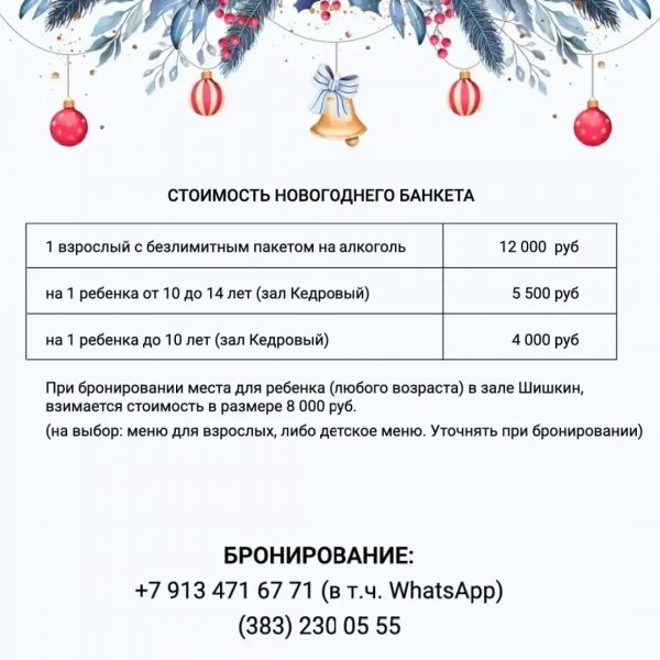 Новый год в апарт-отеле Ramada Новосибирск