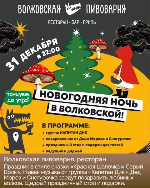 20 мест, где провести новогоднюю ночь 2026 в Новосибирске: