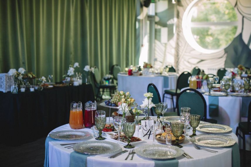 Новогодние корпоративы в зале Ботаника Холл