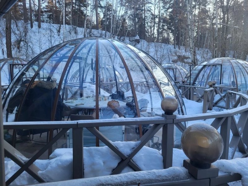 Лето, купольный-ресторан — обзор @wederbilt