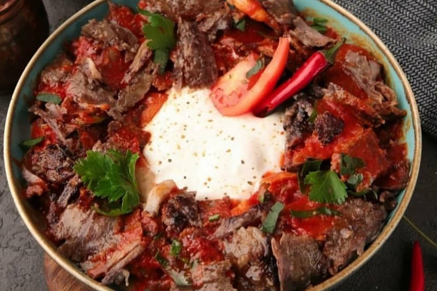 Меню ресторана ISKENDER