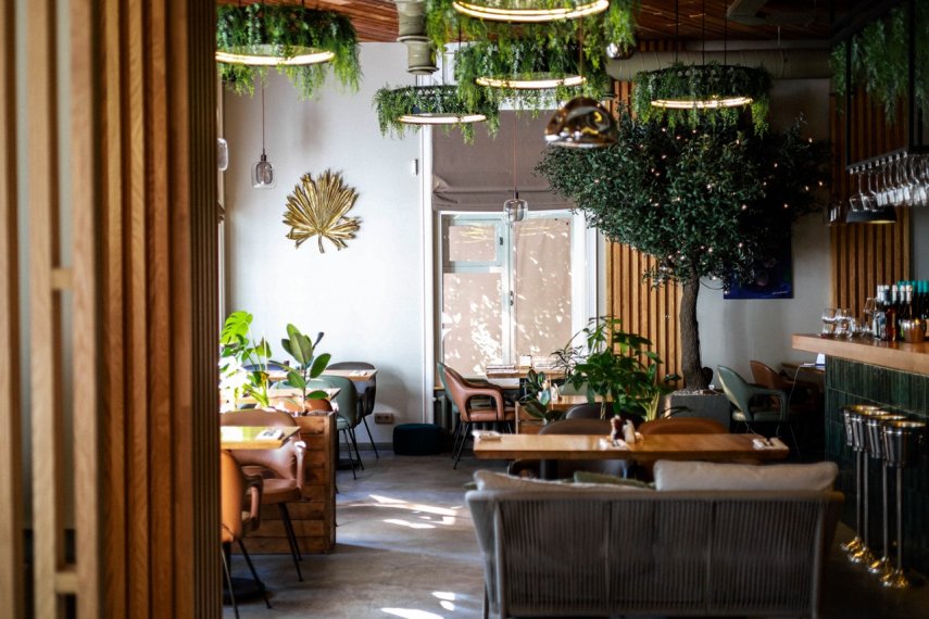 Новогодние корпоративы в ресторане Garden
