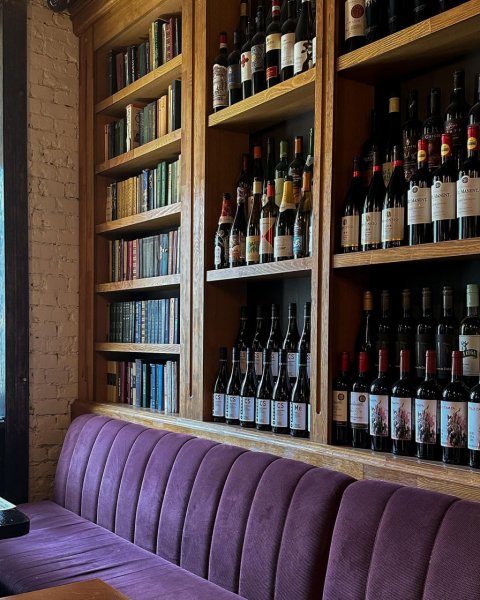 Библиотека, винный ресторан – обзор @foodbloog_fb