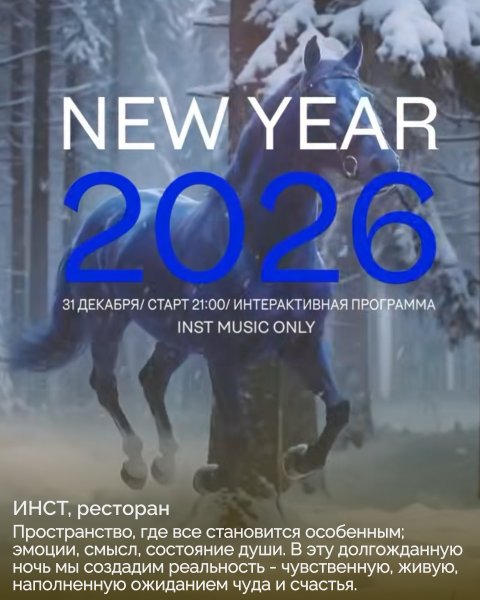 20 мест, где провести новогоднюю ночь 2026 в Новосибирске: