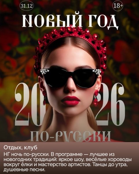 20 мест, где провести новогоднюю ночь 2026 в Новосибирске: