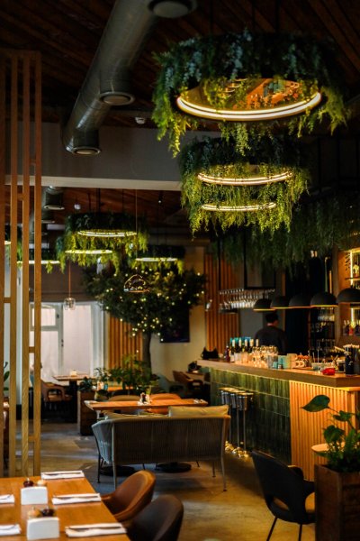 Новогодние корпоративы в ресторане Garden